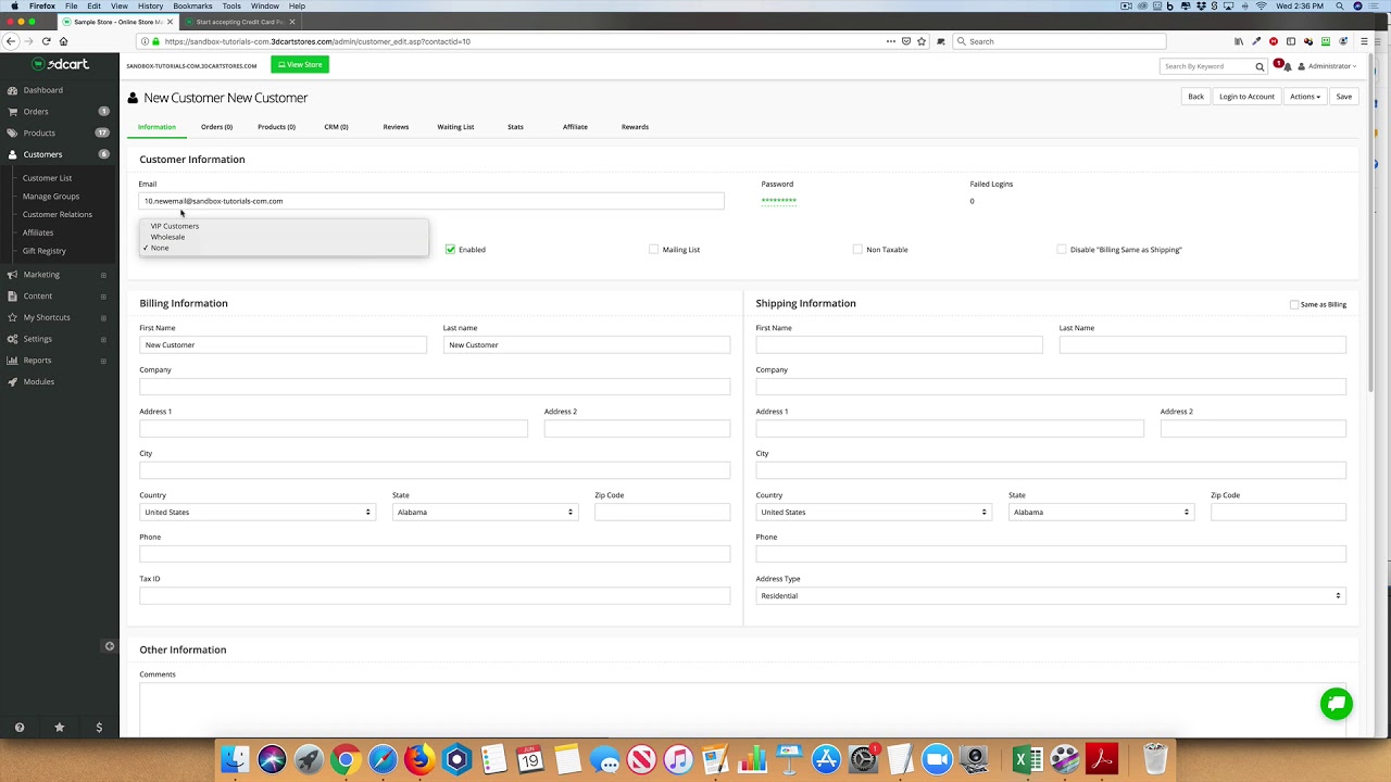 ecommerce software free download How to manage customers in your 3dcart store