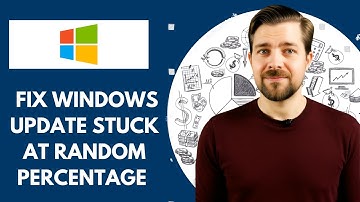 How to Fix Windows Update Stuck at Random Percentage % 2025