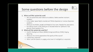 TOA Canada - Differences between 8-Ohm and 70-Volt Training