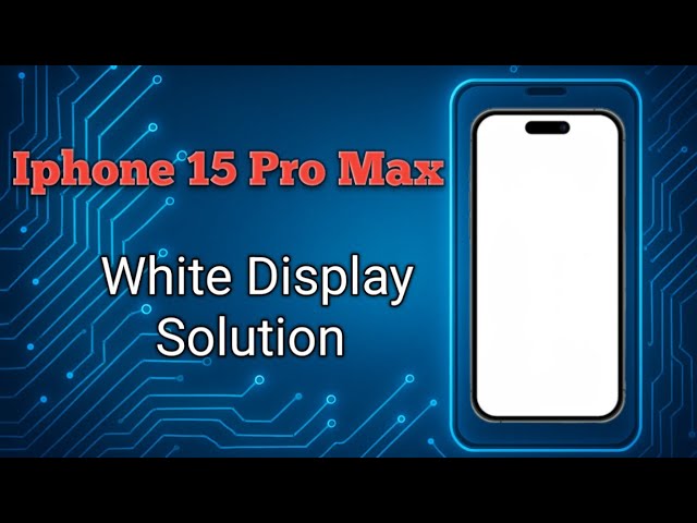 白い画面から治らなくなったiPhone15promax 白い画面から治らなくなったiPhone15promax
