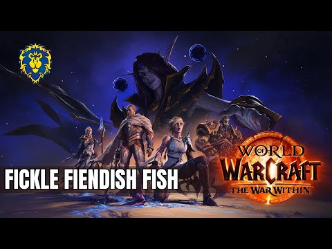 WoW The War Within | Alliance Quests - Fickle Fiendish Fish - YouTube