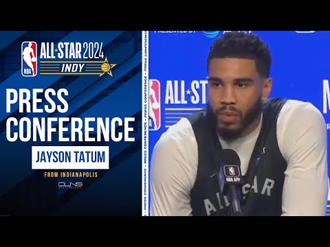 Jayson Tatum All-Star Pre Game Press Conference