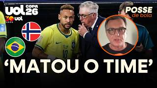 MAURO CEZAR: SELEÇÃO DE ANCELOTTI NÃO GOSTA DA BOLA E ENTRADA DE NEYMAR ACABOU COM O BRASIL!