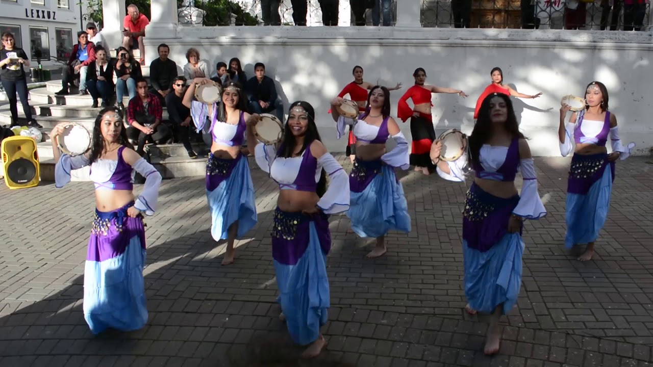 Fusión Árabe Flamenco, Gitana con pandero - Alma Zahir