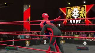 WWE 2K23 Spiderman vs miles morales