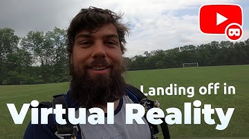 (3D VR Skydiving) Landing Off from Skydive Sussex