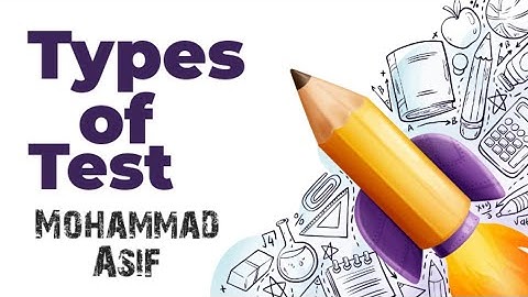 What is test and its types/ Subjective,Objective and All Types /#educationalvideos #subjective