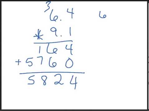 Multiplying Standard Algorithm