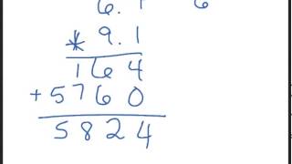 Multiplying Standard Algorithm
