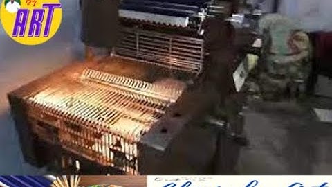 Leaflet Printing by Hamada 600 Mini Offset Printing Machine in Basirhat