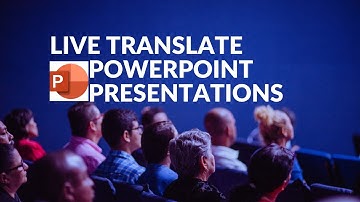 Live Captions and Translation in  PowerPoint on your Surface - Up to 60 languages LIVE!