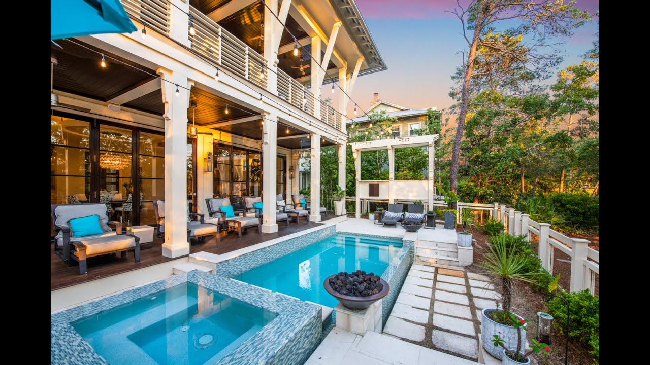 107 Blackwater Street Is A Luxury Home For Sale In WaterColor, Florida