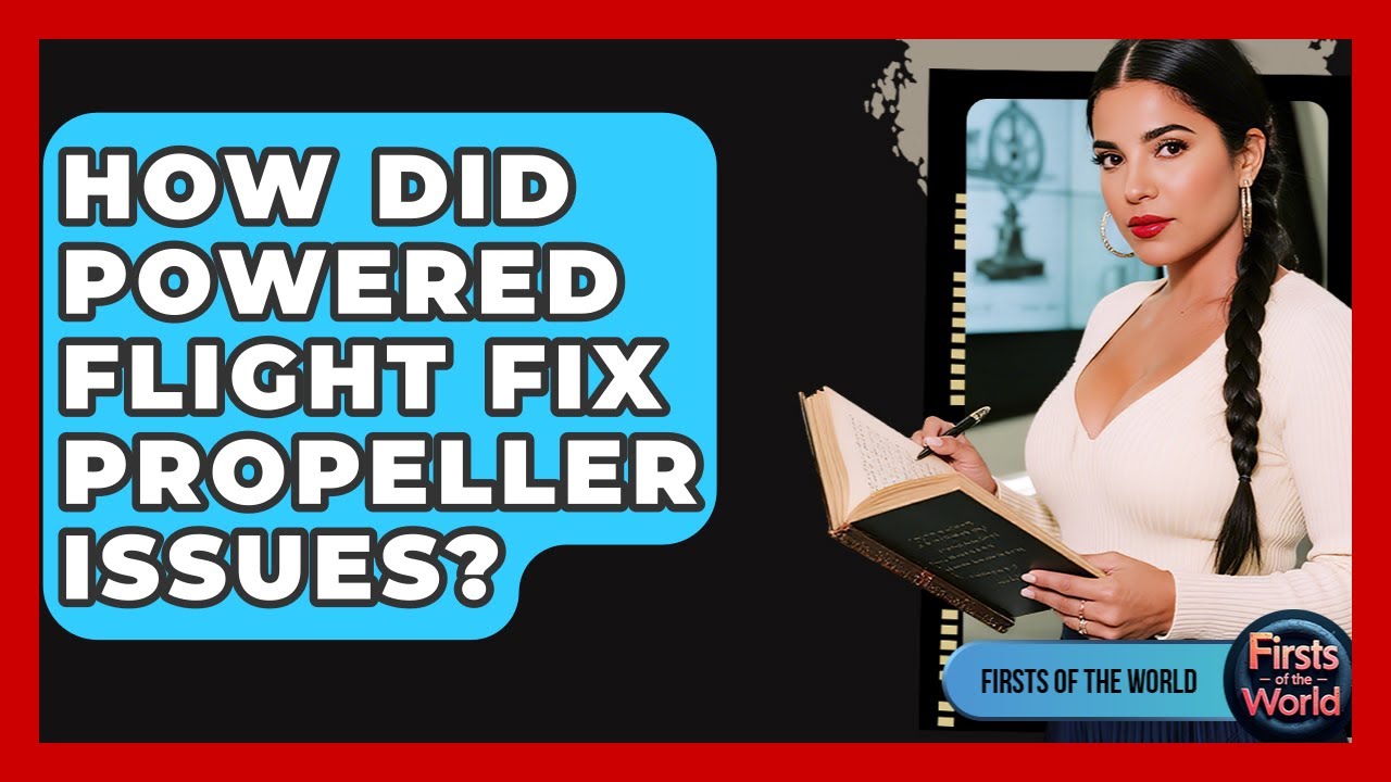 How Did Powered Flight Fix Propeller Issues? - Firsts of the World