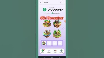 Vertus | Vertus Daily Combo | 5 November | Vertus Mining Bot Daily Combo video |