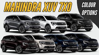 2026 Mahindra Xuv 7Xo Color Options - All Shades - Images Autobics