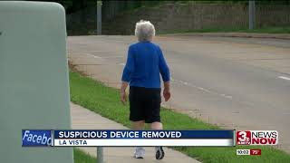 Bomb squad removes 'suspicious device' from La Vista dumpster