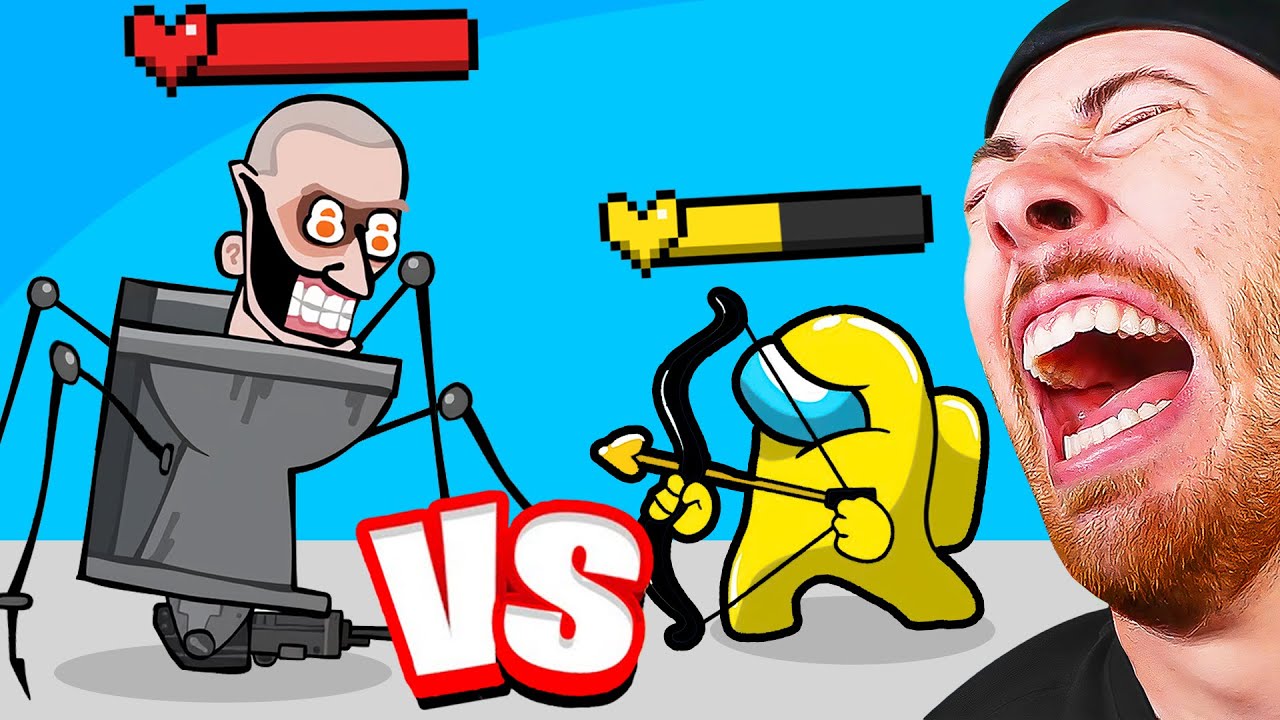 HILARIOUS Skibidi Toilet VS Among Us Animations On YouTube Will Make You Laugh! (Try Not To Laugh)