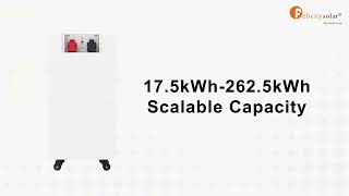 Felicity Solar Fla48350Tg2 Battery Explained 17.5Kwh Lifepo4 Energy Storage System I Solarsolar