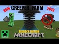 Minecraft Creeper Farm (Bedrock Edition) WORKS 1.14