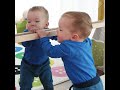 The montessori mirror with pullup bars from leea toys