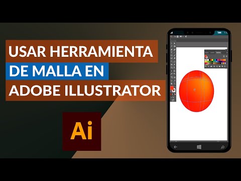 Cómo usar la herramienta de malla en ADOBE ILLUSTRATOR - Simples pasos