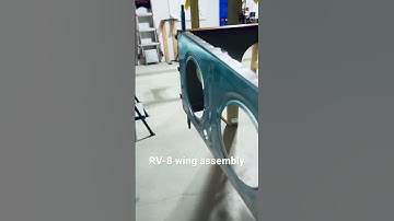 Van’s RV-8 wing construction. Left wing assemy #vansaircraft #homebuiltaircraft #shorts