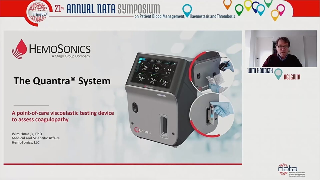 Revolutionizing Hemostasis Management: The Quantra® Hemostasis System | Dr. Wim Houdijk