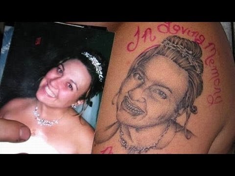World's Worst Portrait Tattoo' Fixed! - YouTube