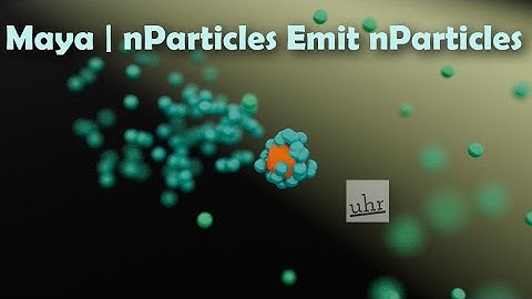 Maya: nParticles Emit nParticles