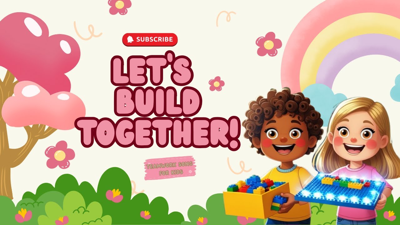 Let's Build Together Let’s Build Together! | Teamwork Song for Kids | Building a Lego Castle ...