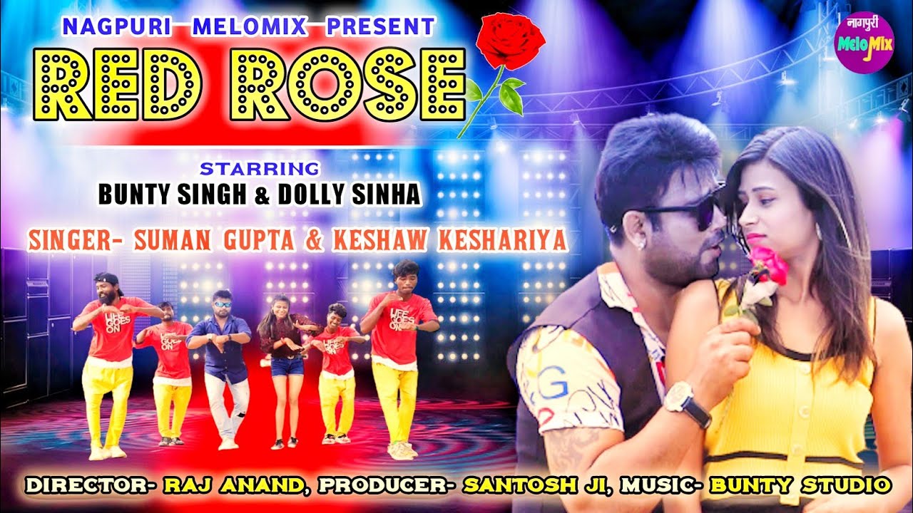 Red Red Rose   Bunty Singh  Dolly  Keshav Kesariya  Suman Gupta  New Nagpuri dance Song  Full HD