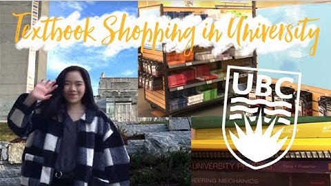 Come Textbook Shopping with me at UBC! | Engineering Stories