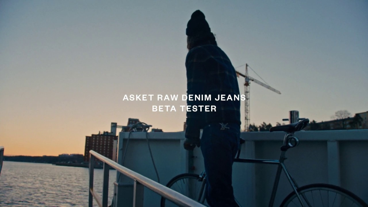 ASKET Men's Raw Denim Jacket