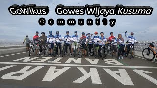 Gowes Selamat Pagi Indonesia Pik 2 Jakarta bicycle | Bicycling happily | Cycling #GowikusCommunity
