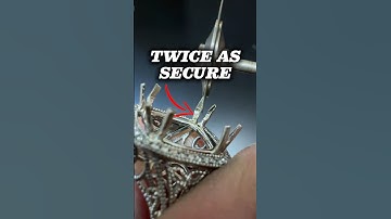 Doubling the prongs to double the stone’s security #JewelryRepair #BlueTopaz
