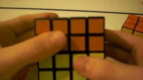 How to solve a 4x4x4 Rubik