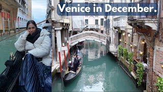 a rainy weekend in Venice.