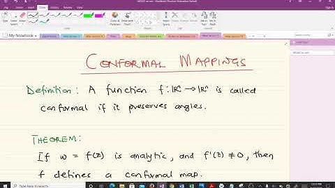 Conformal Mappings