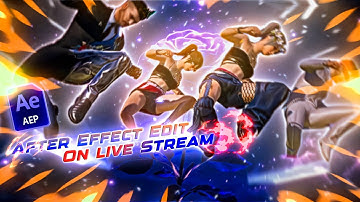 Pubg AfterEffects Solo Lobby Editing Video ON Live Stream Full Tutorial (Free Project File)