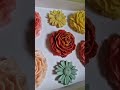 Peony flower-shaped candles
