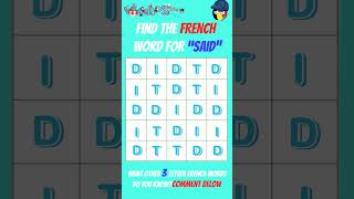 Franco word search.  Learn french with games screenshot 1