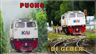 Uji Dinamis Lokomotif CC 206 13 66 | Di Geber di Balai Yasa Pengok