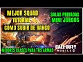 COD MOBIL TUTORIAL COMO SUBIR DE RANGO SALAS PRIVADAS MINI JUEGOS MEJORES CLASES PARA TUS ARMAS