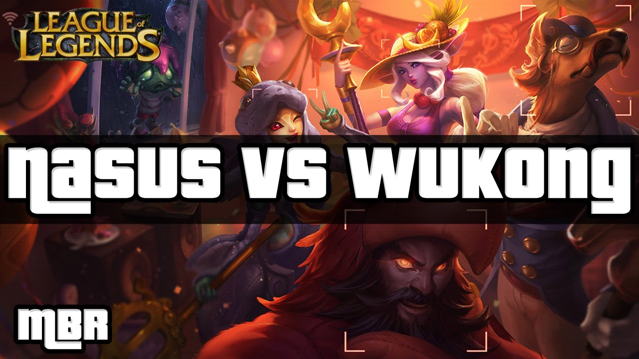 Archduke Nasus Vs Wukong - Top Lane - Season 6 - League Of Legends - HD