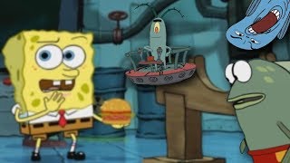 SpongeBob's 4D RPG Adventure - Plankton Battle (Boss) [60fps]