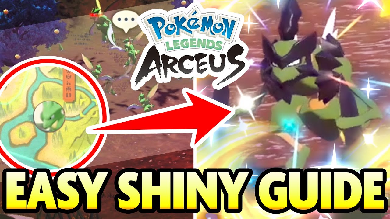 Pokemon Legends Arceus How To Find Shiny Pokemon Guide