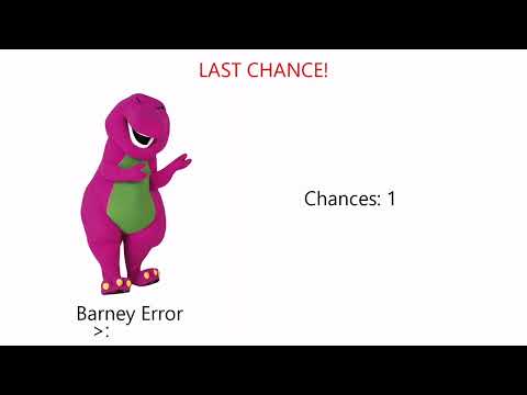 Barney Error: The Code Challenge By Joey Griffin (Remastered)