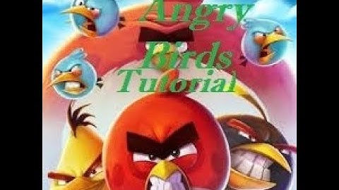 Game maker studio:Make a angry birds game part :01