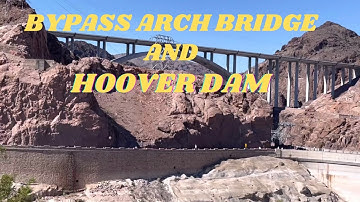 Hoover Dam and Bypass Arch Bridge at the Arizona- Nevada Border #trendingvideo #trending