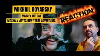 Михаил Боярский - Кот Матвей (Новогодние приключения Маши и Вити 1975) 4K HD Remastered REACTION